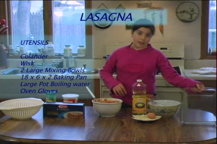 Thumbnail image for Oven Luv'n with Chef Melissa - Lasagna