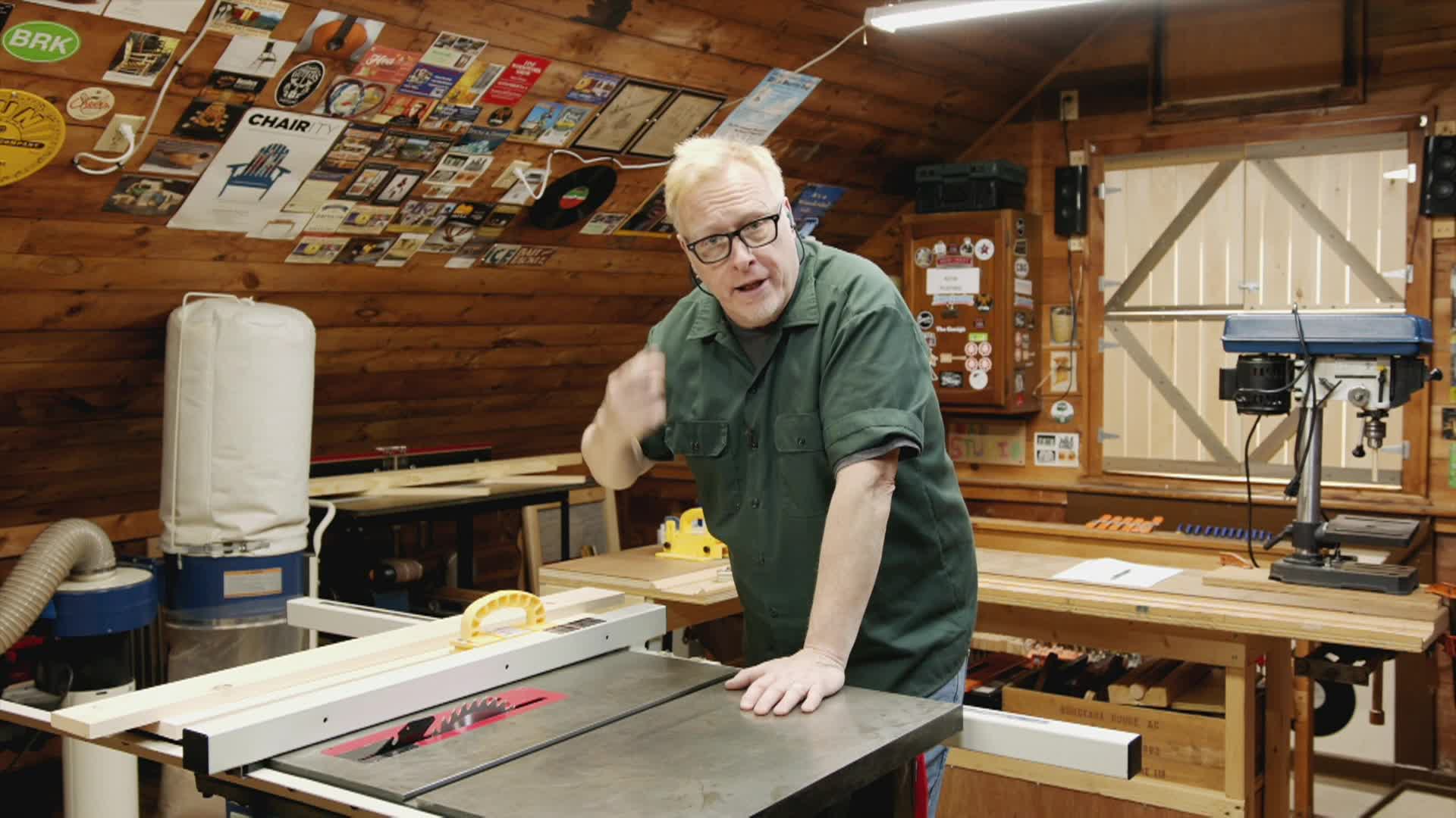 Thumbnail image for The Garage With Steve Butler - Shop Bench & Stool