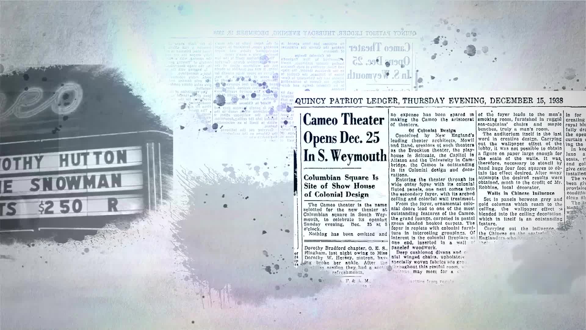 Thumbnail image for What's That ?? - The Cameo Theater in Weymouth