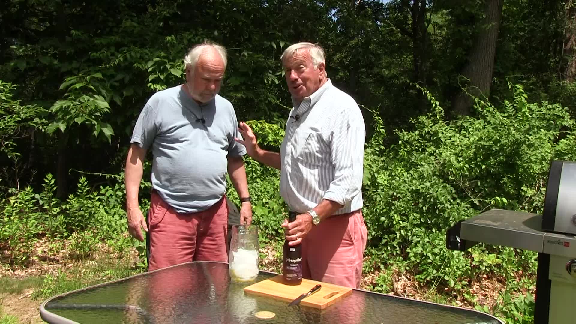 Thumbnail image for Grumpy Old Men Cooking - Sangria & Grilled Summer Appetizers