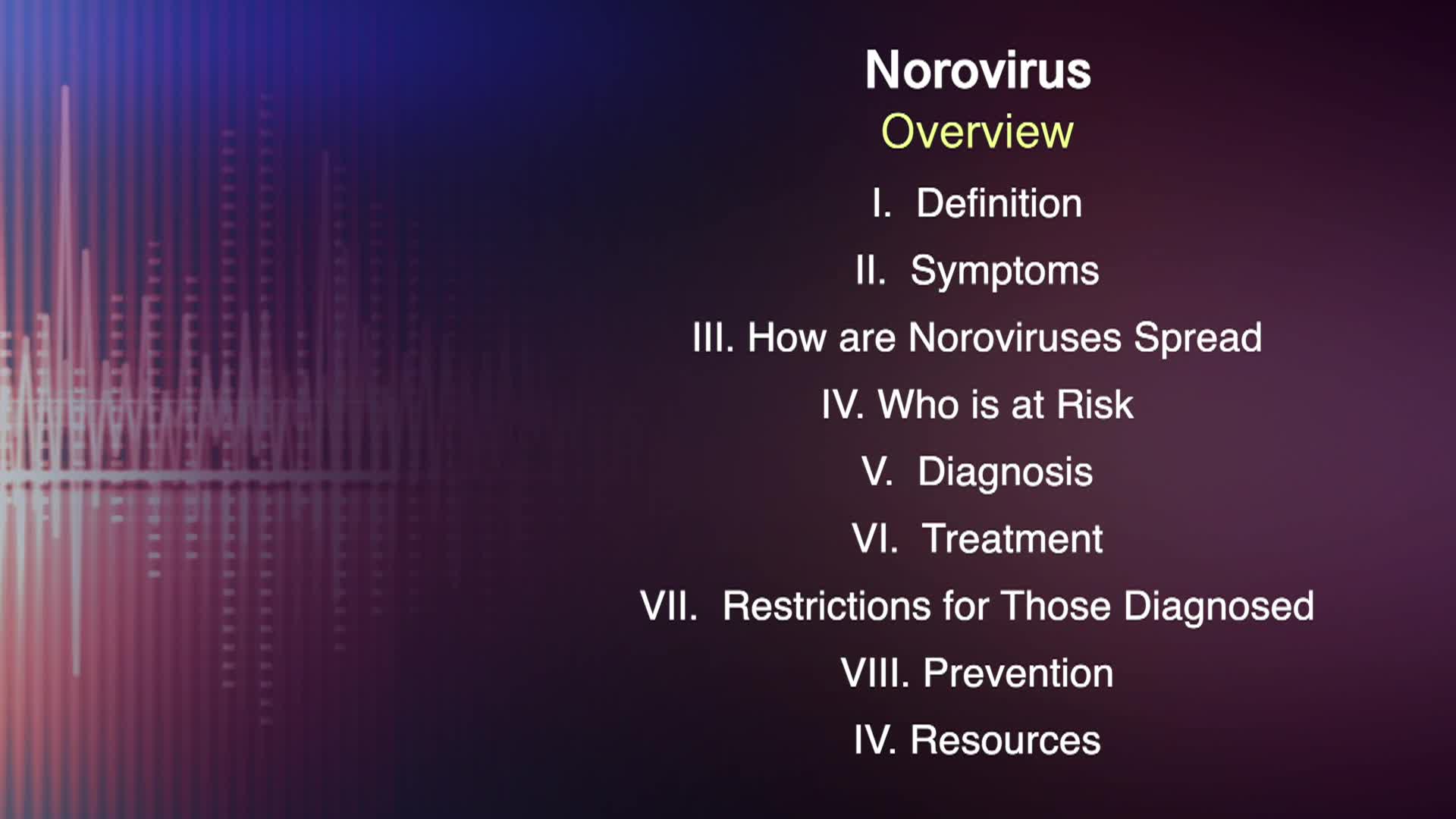 Thumbnail image for For Your Health - Norovirus