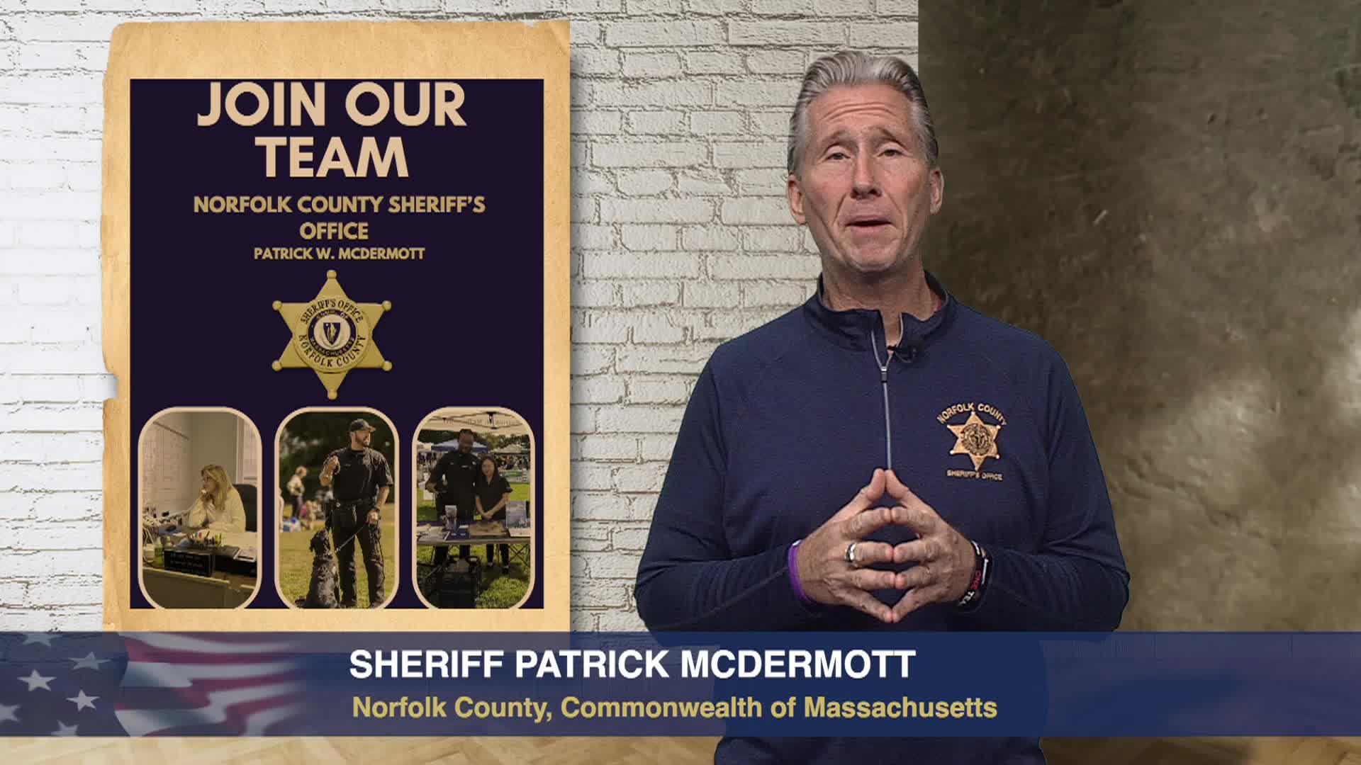 Thumbnail image for Sheriffs Message - Join Our Team. PSA