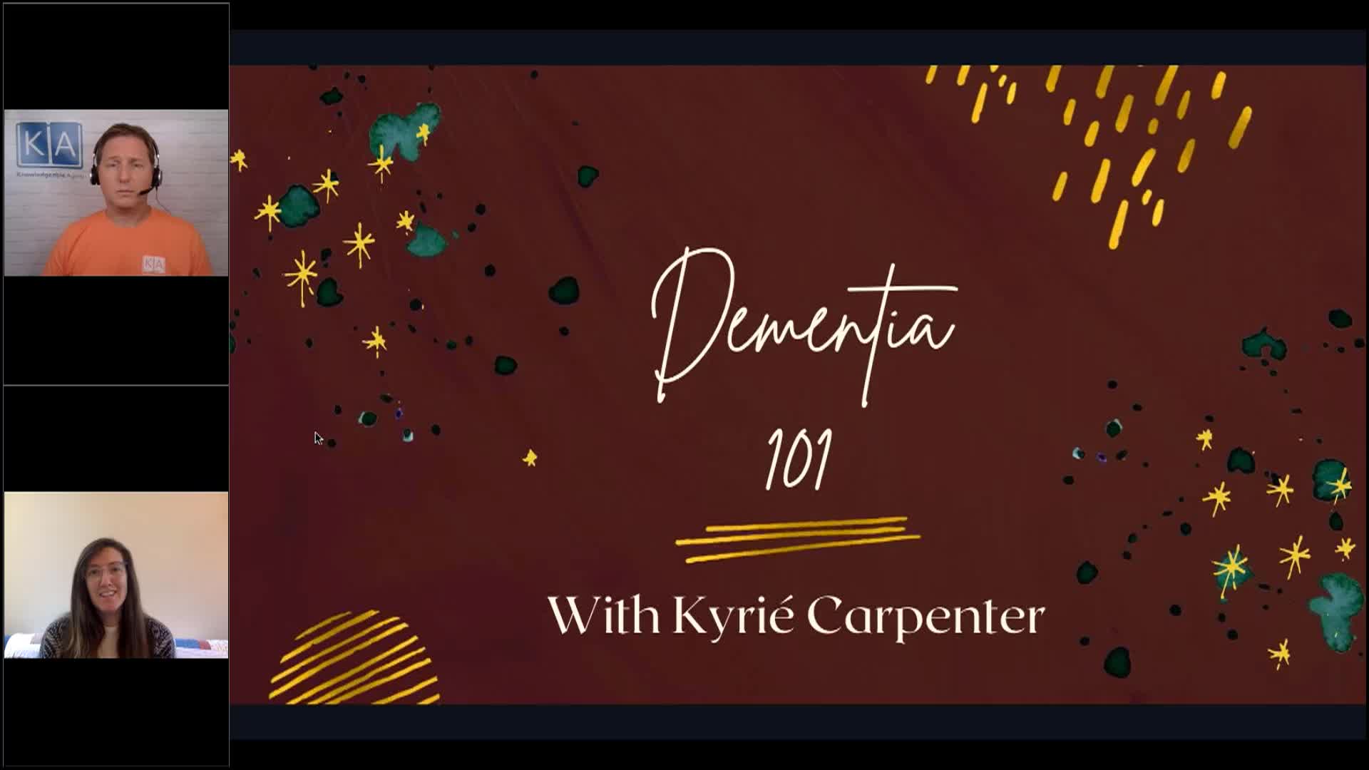 Thumbnail image for Knowledgeable Aging - Dementia 101