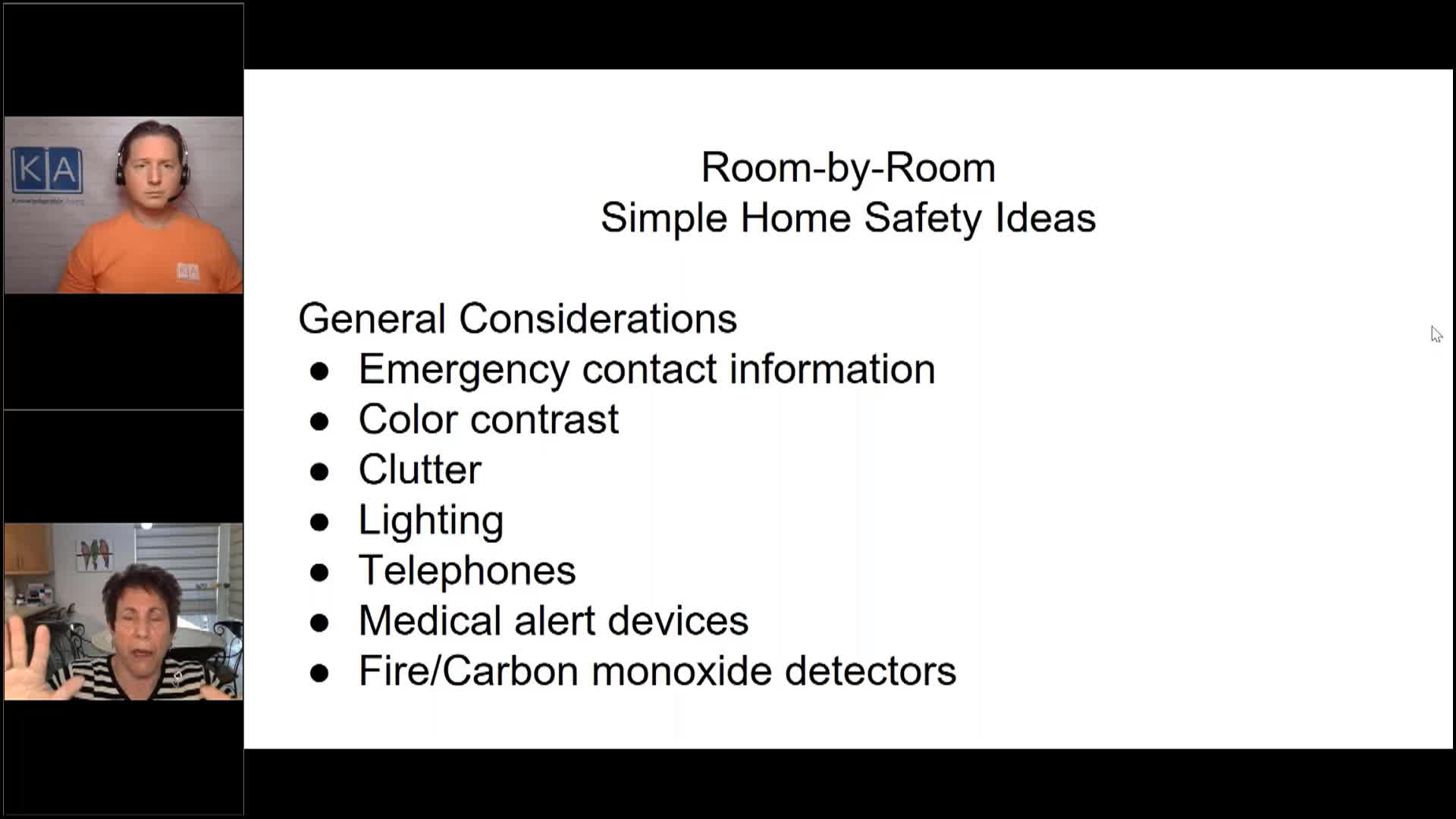 Thumbnail image for Knowledgeable Aging - Simple Fixes For Home Safety