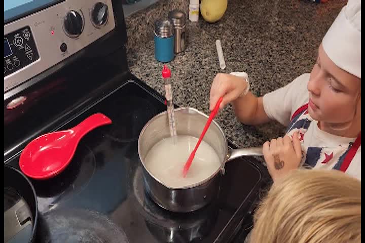 Gwyn and Alek Daniels Make Holiday Treats