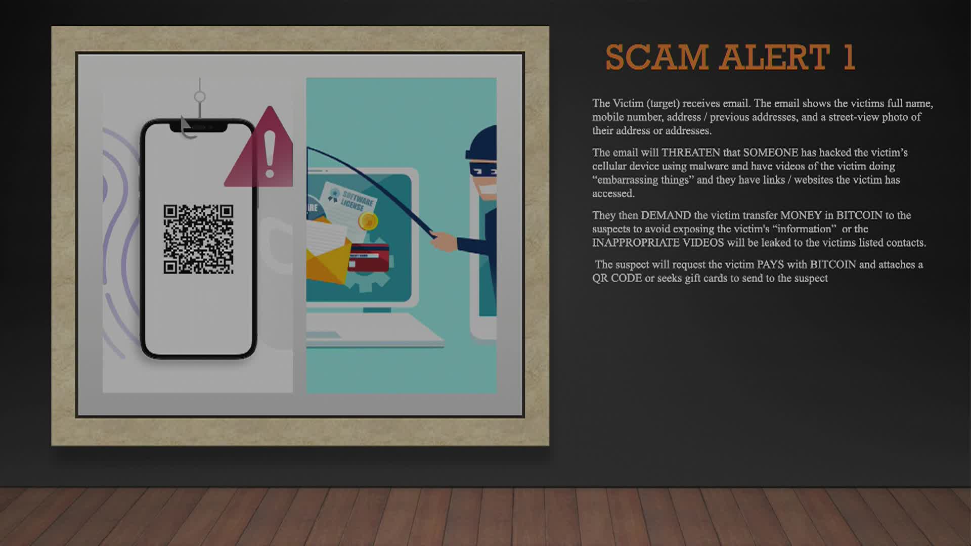 Crime Watch Scams Revisited