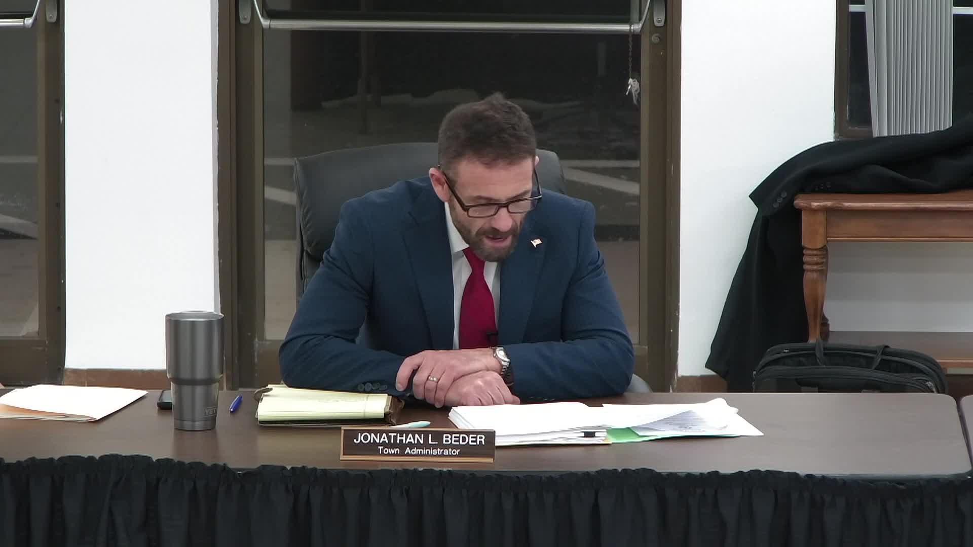 Avon Select Board Meeting. 12-18-25