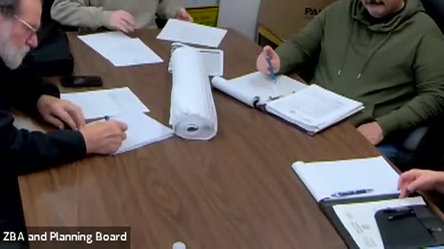 Avon Planning Board Meeting  1-8-26