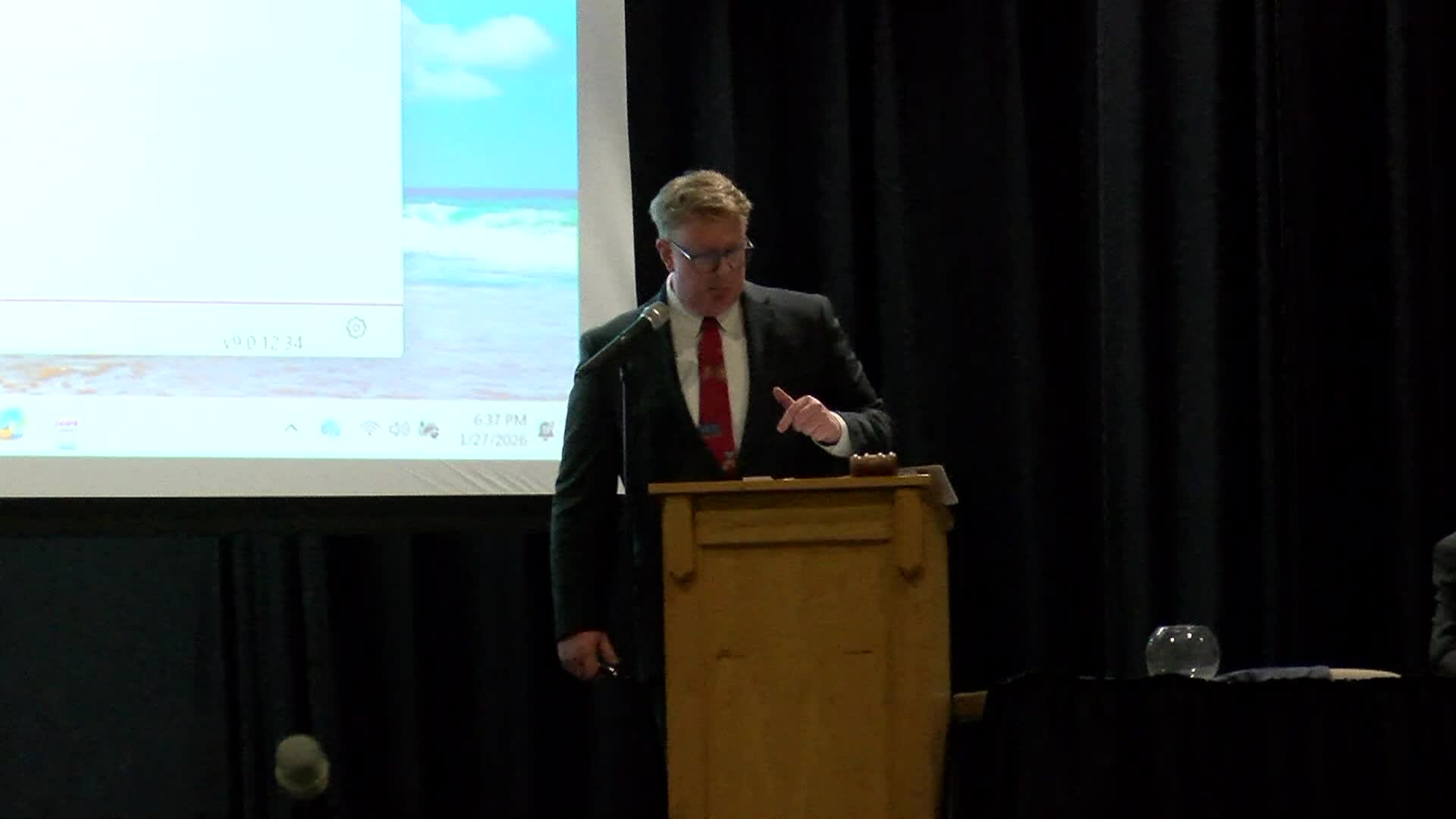 Avon Special Town Meeting  1-27-26