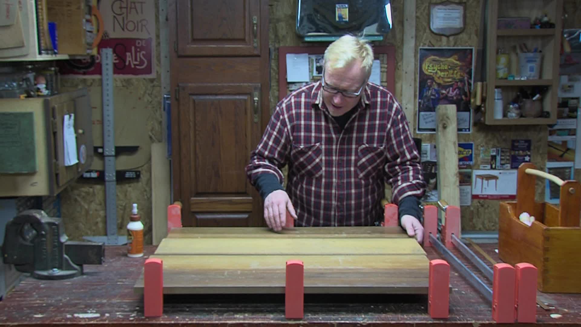 The Garage With Steve Butler - Making A Cafe Table