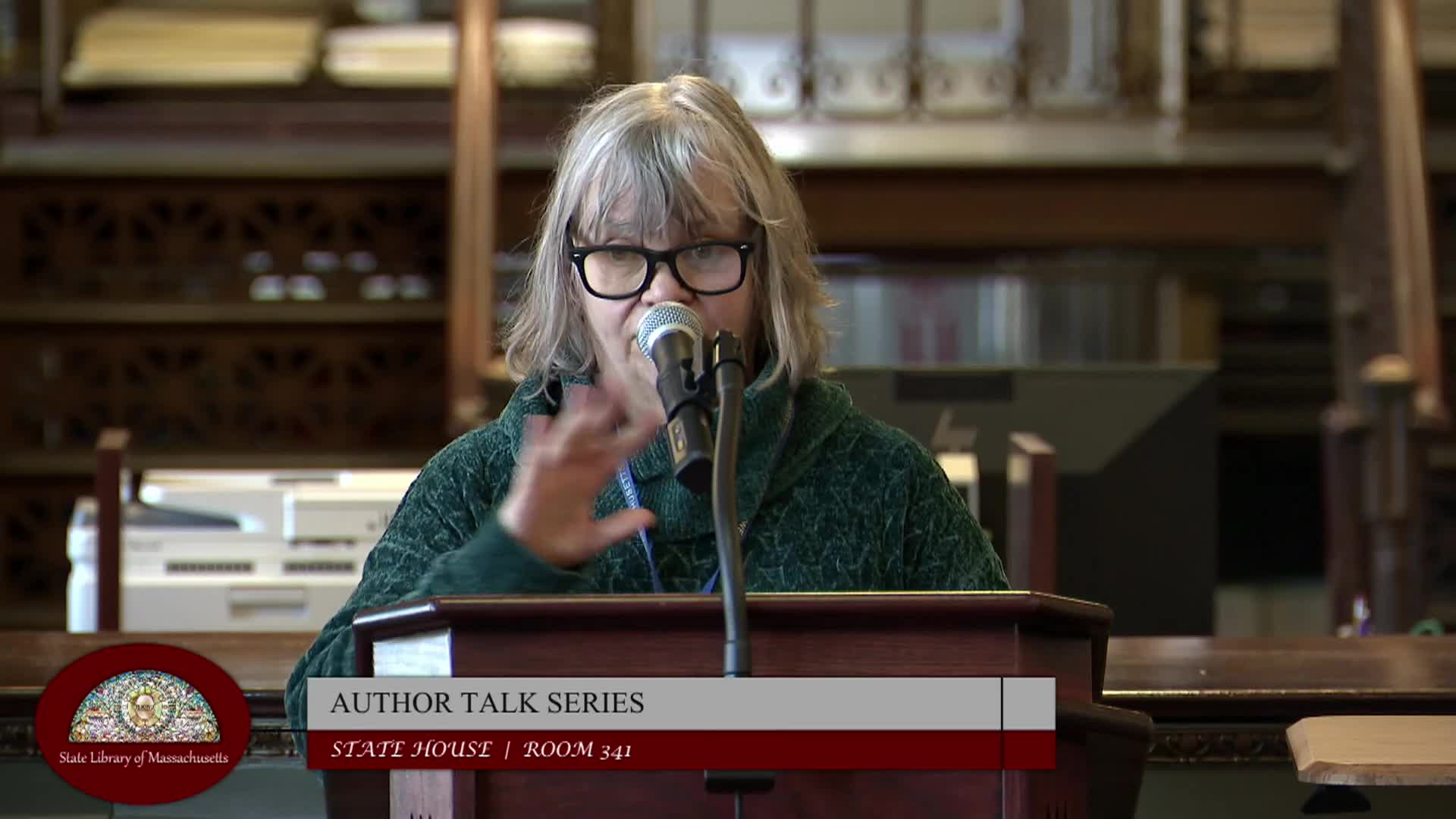 MA State Library Author Talk- With Scott Herman - Michael Dukakis