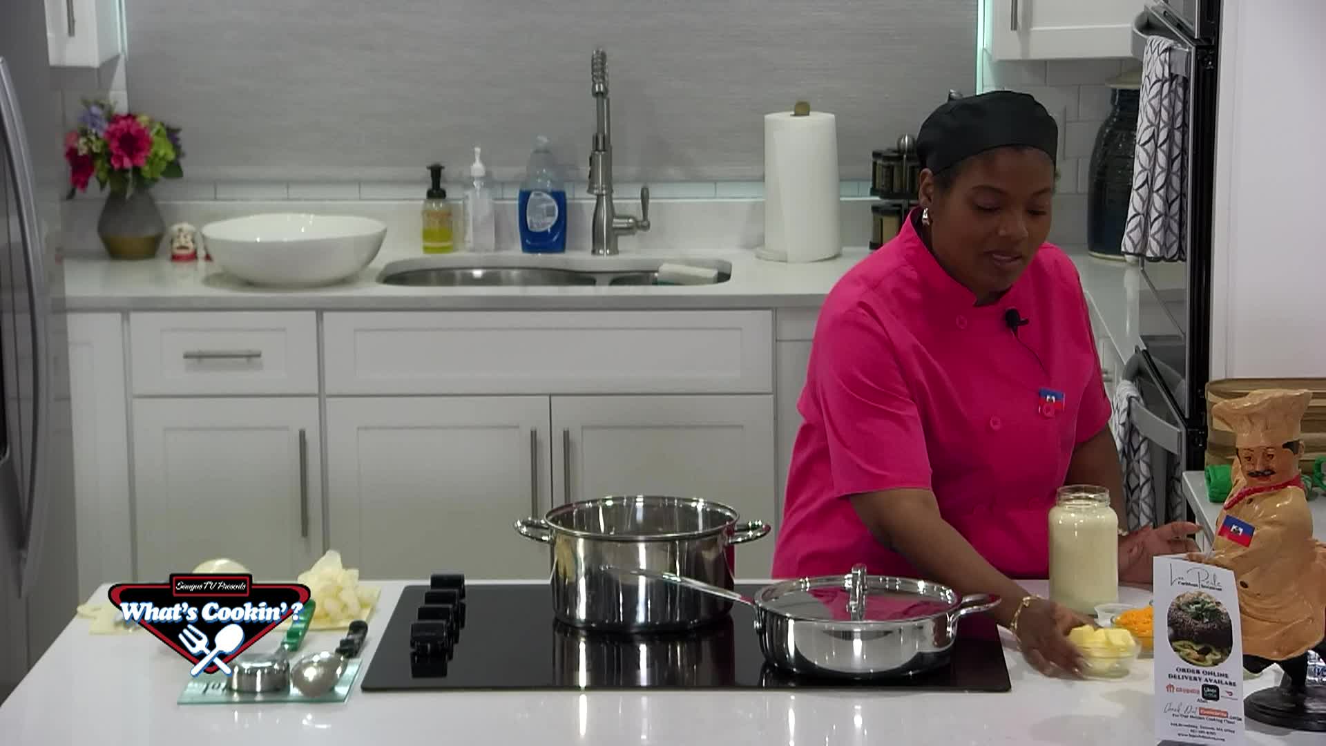 Whats Cookin' Valery - Caribbean Baked Mac n Cheese