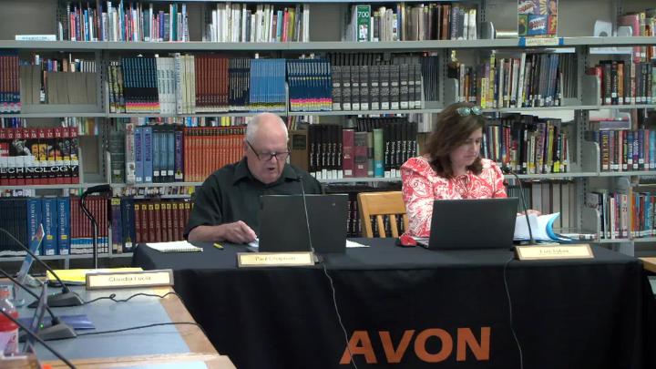 Thumbnail image for Avon School Committee Meeting. 5-26-26